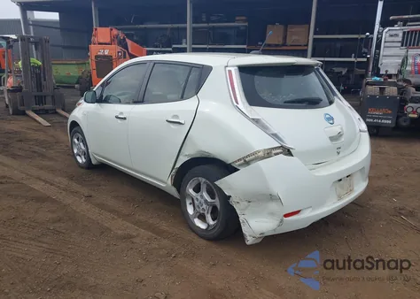 2012 Nissan Leaf Sl z USA, uszkodzony, nr VIN JN1AZ0CP9CT016772